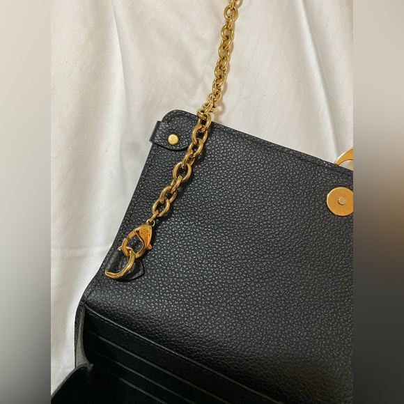Louis Vuitton Vavin Chain Wallet Monogram Empreinte Leather Black - Picture 11 of 11